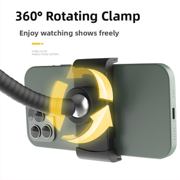 Cantilever stojan na podlaží pre tablet a telefón – zliatina, univerzálny Lazy Stand, nočný stolík