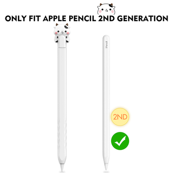 AhaStyle Ochranné puzdro na Apple Pencil — silikón, kreslený štýl, kompatibilné s Pro/2/1, odolné proti opotrebeniu, tepelne lisovaný výrobok