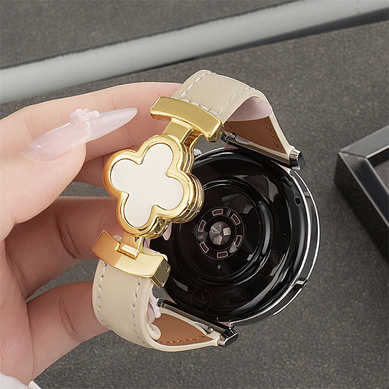 Brățară de ceas pentru Huawei GT6/GT5/GT6Pro – piele naturală, cataramă cu pini, stil business, greutate 20 g