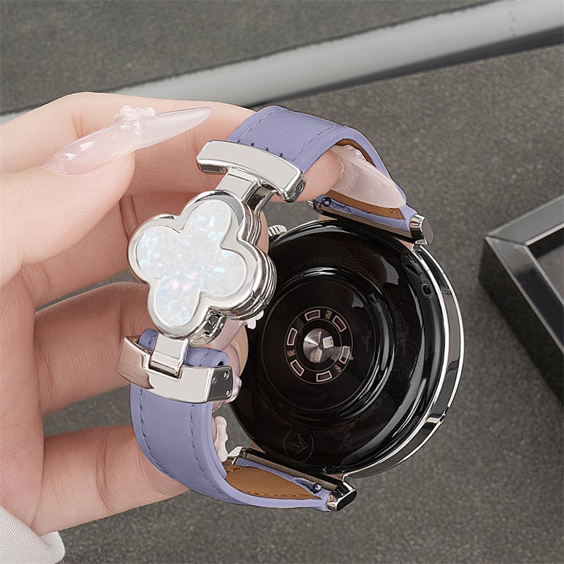 Brățară de ceas pentru Huawei GT6/GT5/GT6Pro – piele naturală, cataramă cu pini, stil business, greutate 20 g