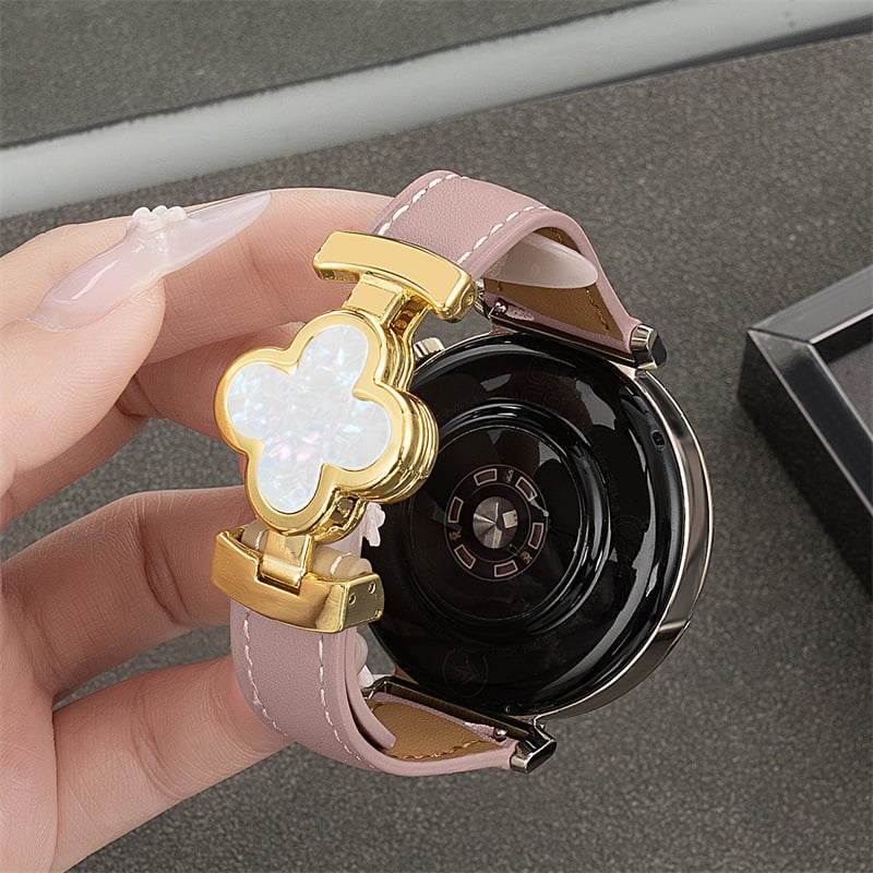 Brățară de ceas pentru Huawei GT6/GT5/GT6Pro – piele naturală, cataramă cu pini, stil business, greutate 20 g