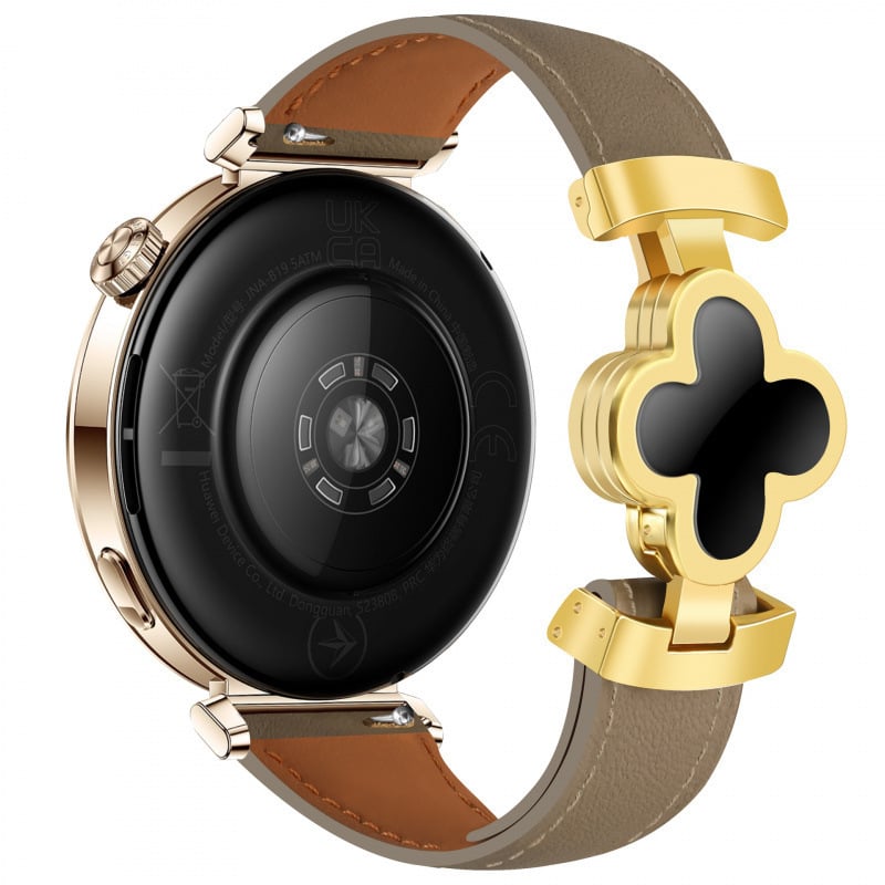 Brățară de ceas pentru Huawei GT6/GT5/GT6Pro – piele naturală, cataramă cu pini, stil business, greutate 20 g