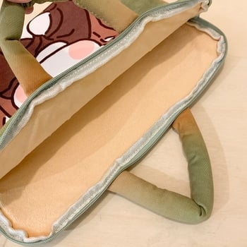 Laptop- és tabletás táska, gyerekes rajzfilm stílus (légáteresztő; ultra könnyű; kopásálló; anti-szeizmikus) • Anyag: Poliészter • Belső: Poliészter-pamut • Mintázat: Személy • Uniszex