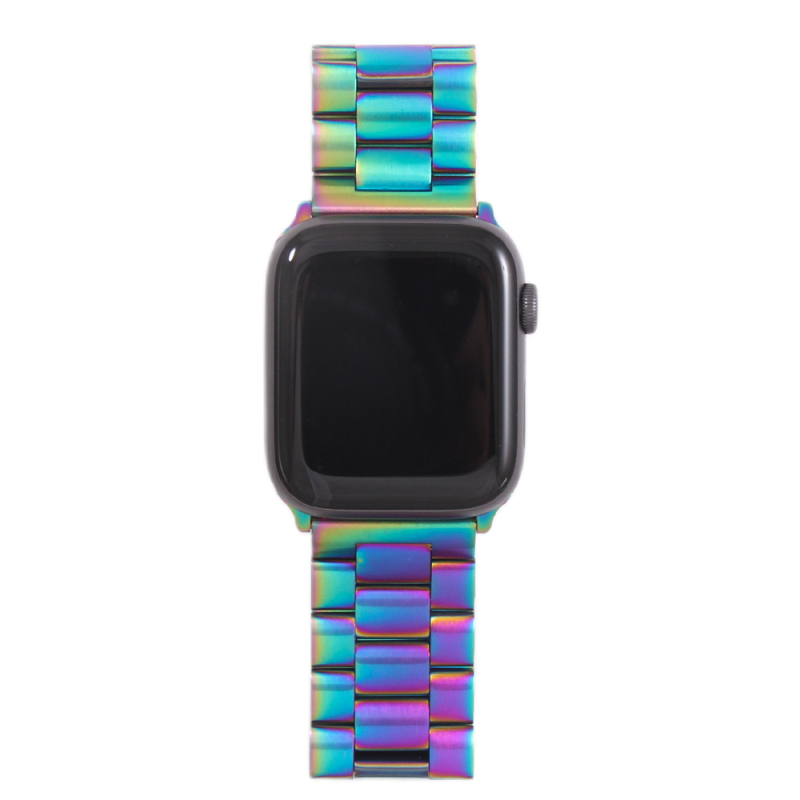 Brățară metalică pentru Apple Watch, închidere pliabilă, 22 mm, greutate 85 g, lansare 2023