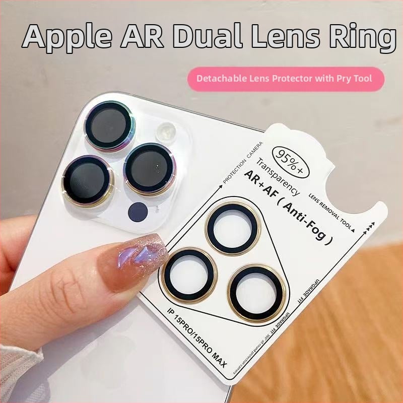 Kameras aizsargfolija iPhone 14 Pro Max – kalts stikls, HD, izturīga pret sprādzienu, pret pirkstu nospiedumiem