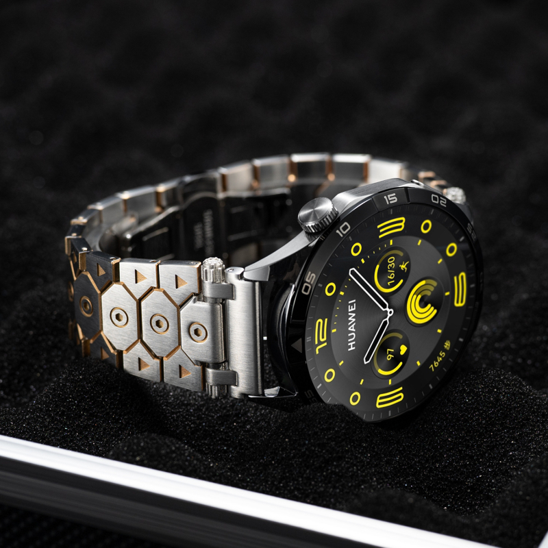 Pengyi curea metalică pentru ceas, oțel inoxidabil, cataramă pliabilă, compatibilă cu ceasuri Samsung, Apple și Huawei