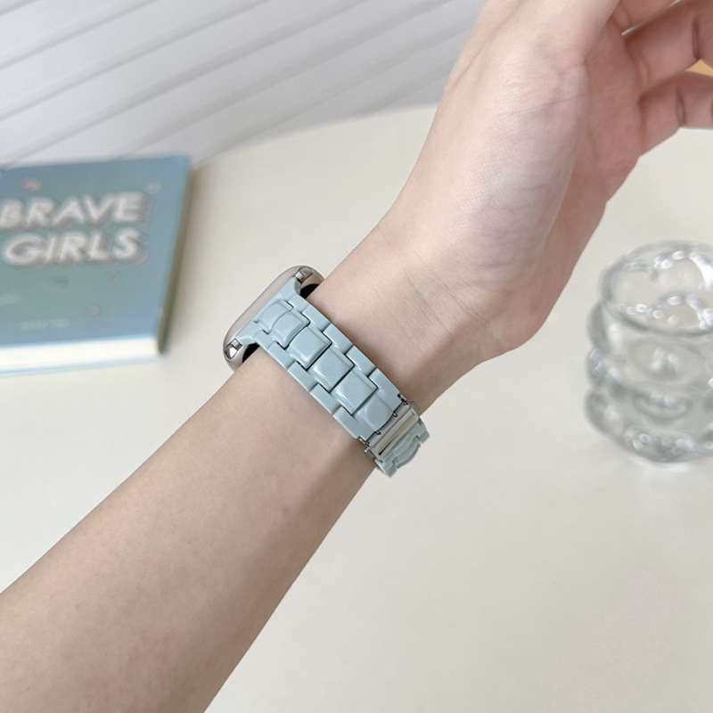 Ljetni lagani mentolni najlon remen za Apple Watch Serija 8/9