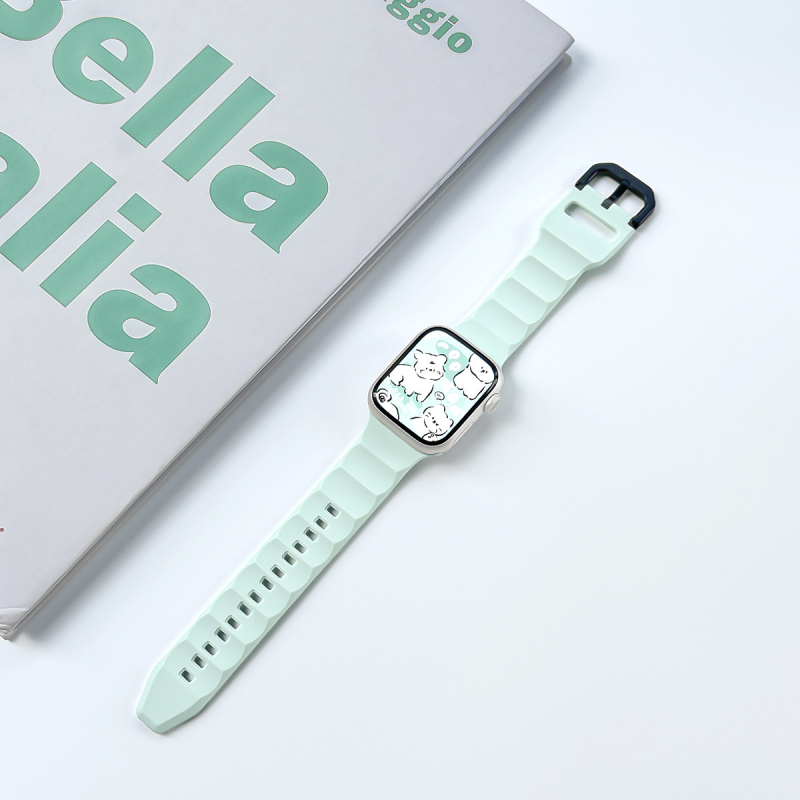 Ljetni lagani mentolni najlon remen za Apple Watch Serija 8/9