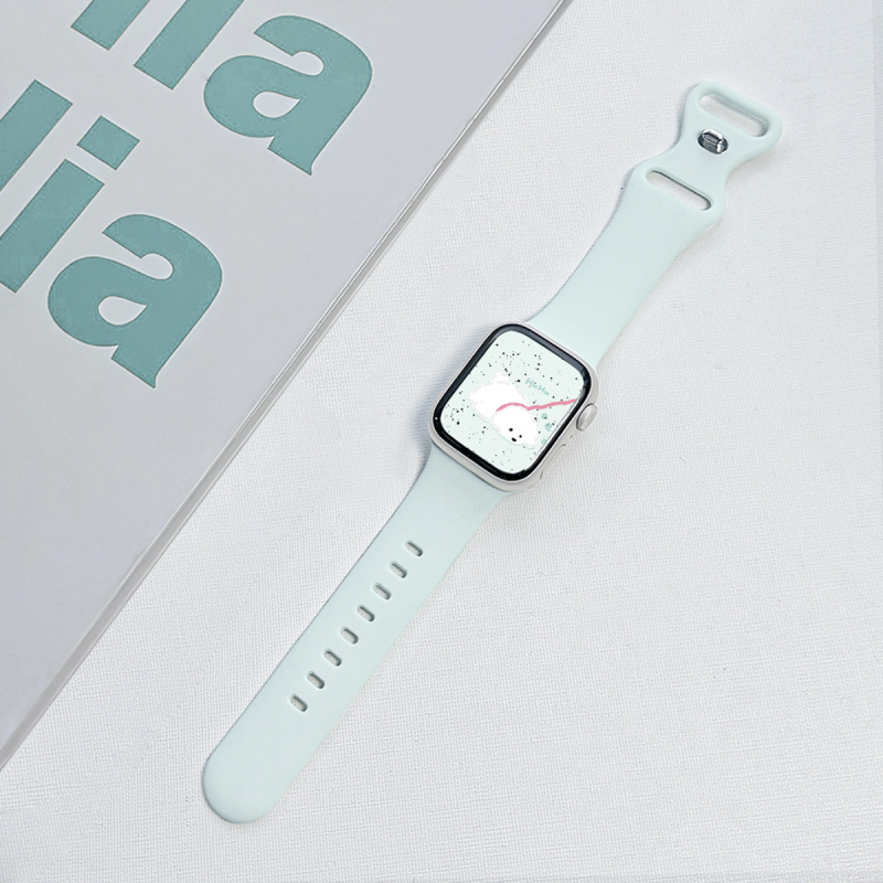 Ljetni lagani mentolni najlon remen za Apple Watch Serija 8/9