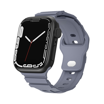 Apple Watch szilikonpánt - lélegző, izzadságot felszívó, kompatibilis az 1–8 és Ultra sorozatokkal