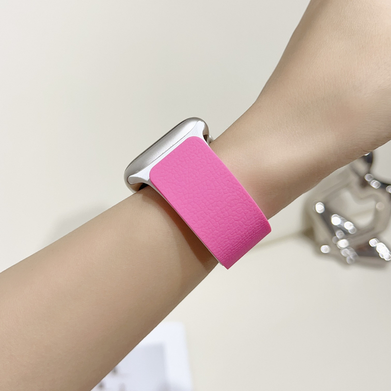 Ximeng силиконова гривна за Apple Watch — минималистичен стил, магнитно закопчаване, съвместима със Apple Watch