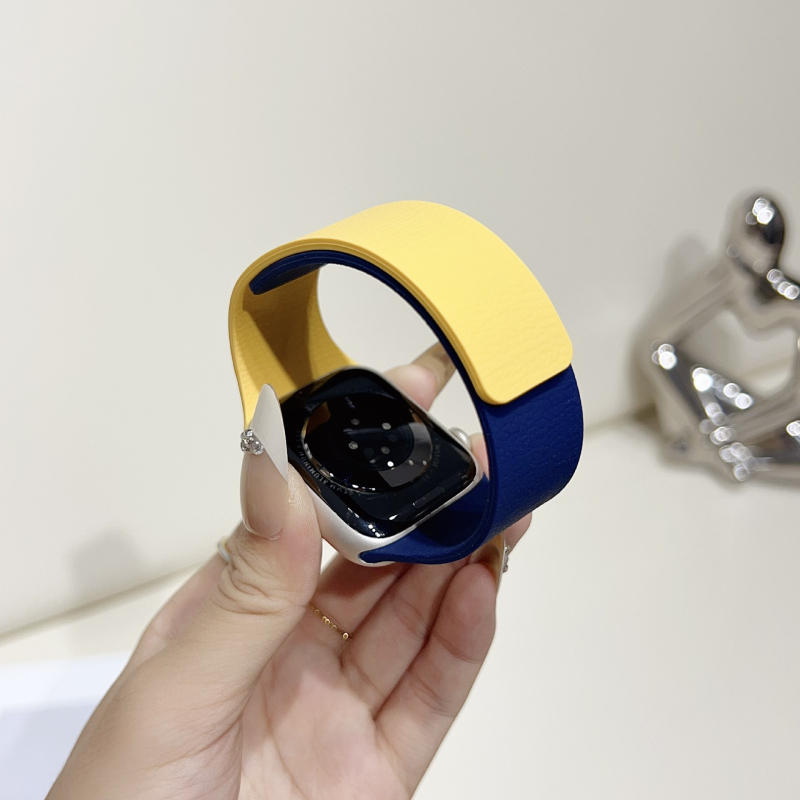 Ximeng силиконова гривна за Apple Watch — минималистичен стил, магнитно закопчаване, съвместима със Apple Watch