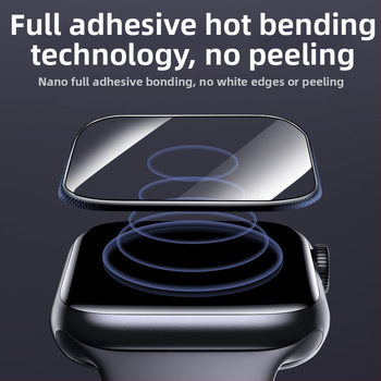 Apple Watch серия 7–10 защитно закалено стъкло за екран