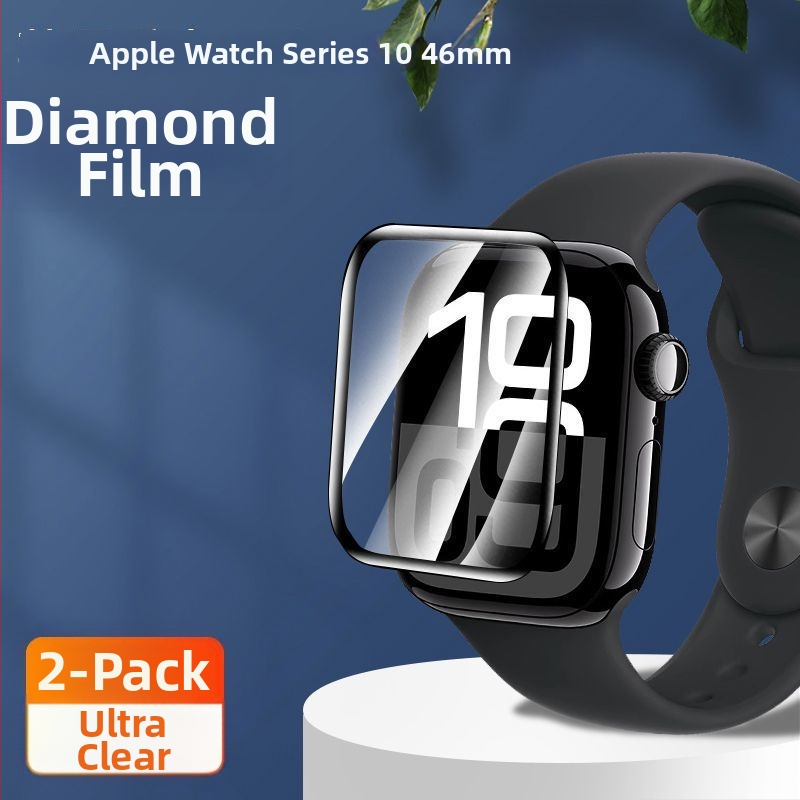 Apple Watch серия 7–10 защитно закалено стъкло за екран