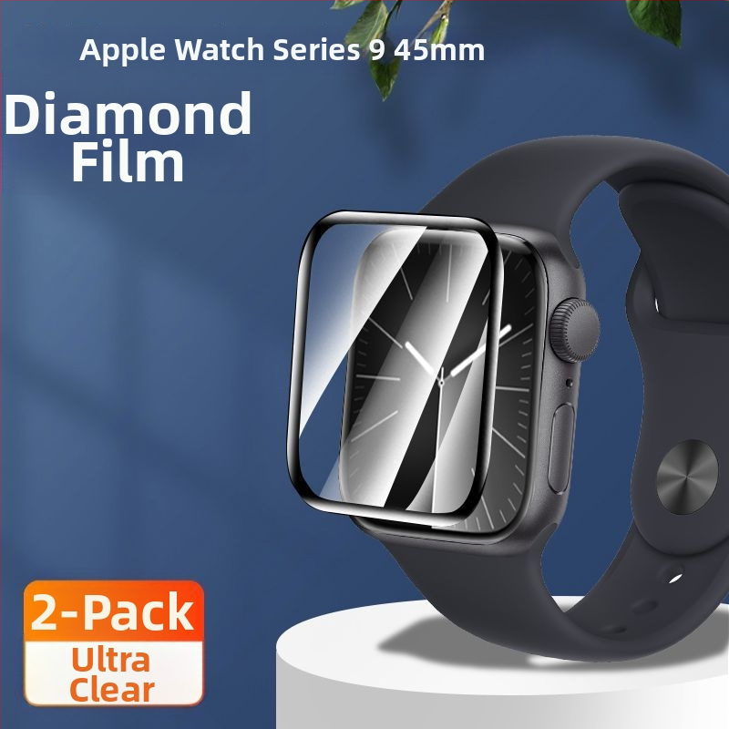 Apple Watch серия 7–10 защитно закалено стъкло за екран