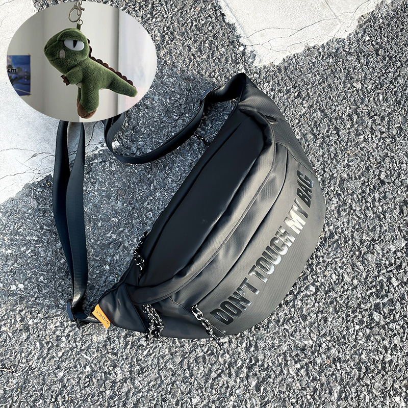 Vyrų crossbody krepšys laisvalaikio kelionėms, Oxford audinys, ultra lengvas, suderinamas su 11 colių nešiojamuoju, poliesterio pamušalas