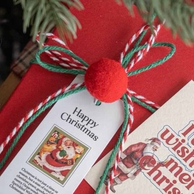 Pamut zsinór ajándékcsomagoláshoz és üdvözlőlap díszítéséhez | Anyag: pamutfonal | Márka: Miao bao