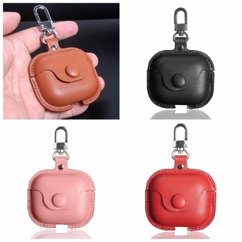 Husă de protecție AirPods pentru AirPods 3, Pro 2 și 4 - Material PU, Design în relief, Carcasă universală portabilă