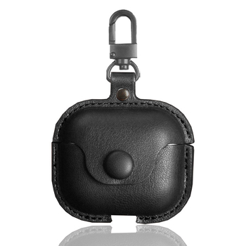 Husă de protecție AirPods pentru AirPods 3, Pro 2 și 4 - Material PU, Design în relief, Carcasă universală portabilă