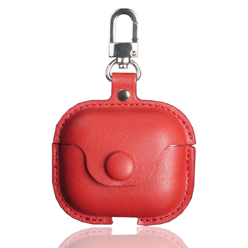 Husă de protecție AirPods pentru AirPods 3, Pro 2 și 4 - Material PU, Design în relief, Carcasă universală portabilă