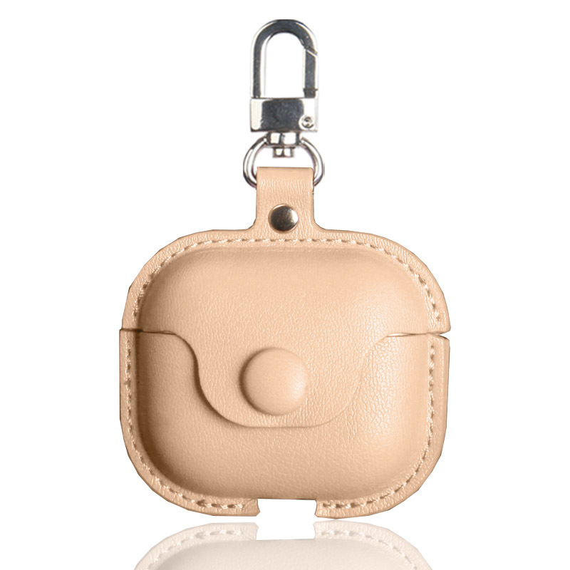 Husă de protecție AirPods pentru AirPods 3, Pro 2 și 4 - Material PU, Design în relief, Carcasă universală portabilă