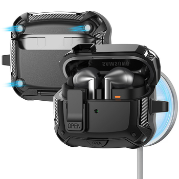 Carcasă TPU rigidă, universală pentru Samsung Galaxy Buds3 / Buds 3 Pro, turnare prin injecție, suport pentru personalizare