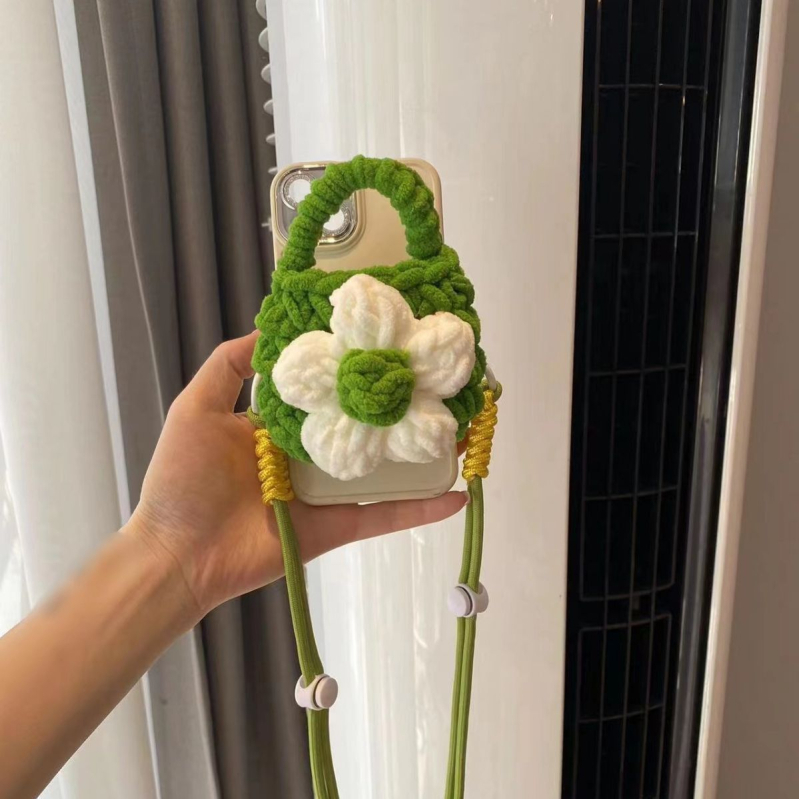 Pandantiv pentru telefon cu figură de pluș, stil feminin, design desene animate, accesoriu decorativ