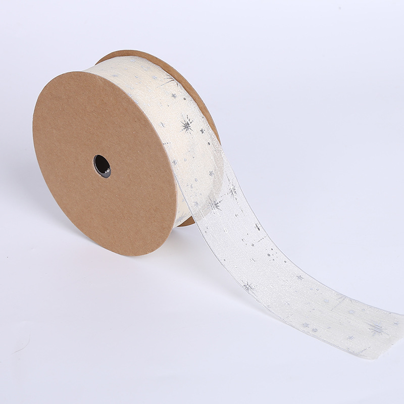 Csillagmintás szalag (nylon és poliészter) ruházathoz és háztartási textilekhez; licenszelt magáncímke