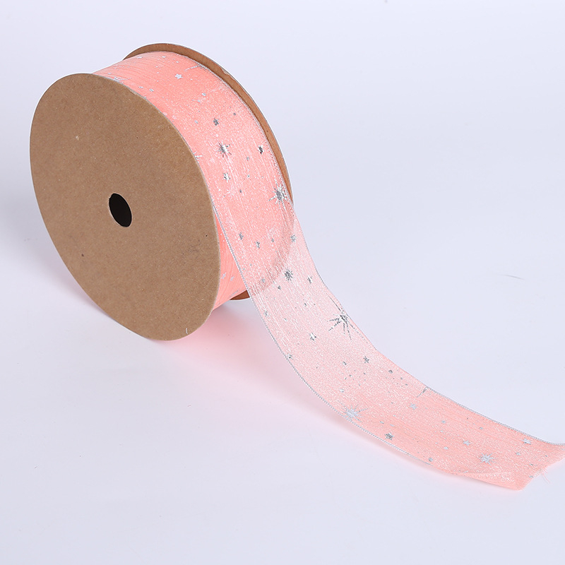 Csillagmintás szalag (nylon és poliészter) ruházathoz és háztartási textilekhez; licenszelt magáncímke