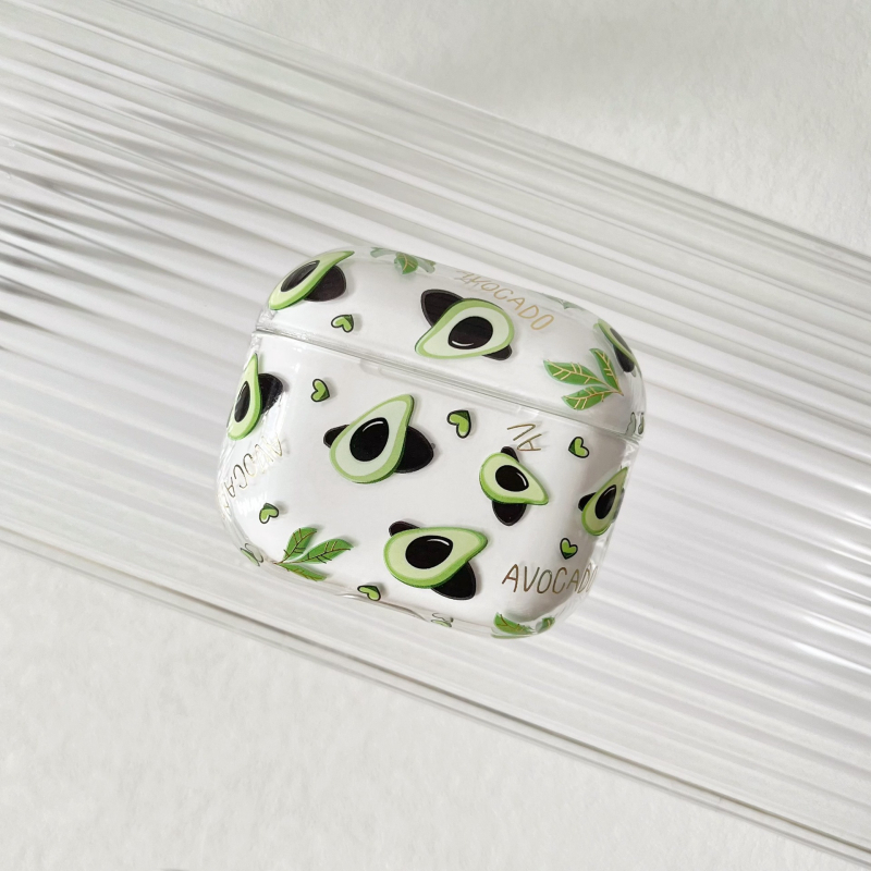 Защитен калъф за AirPods Pro 2 - PC материал, прозрачен, универсален, ръчна изработка, съвместим с Apple