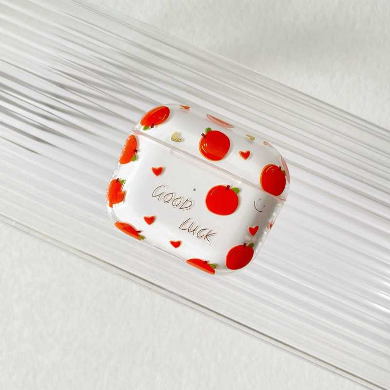 Защитен калъф за AirPods Pro 2 - PC материал, прозрачен, универсален, ръчна изработка, съвместим с Apple