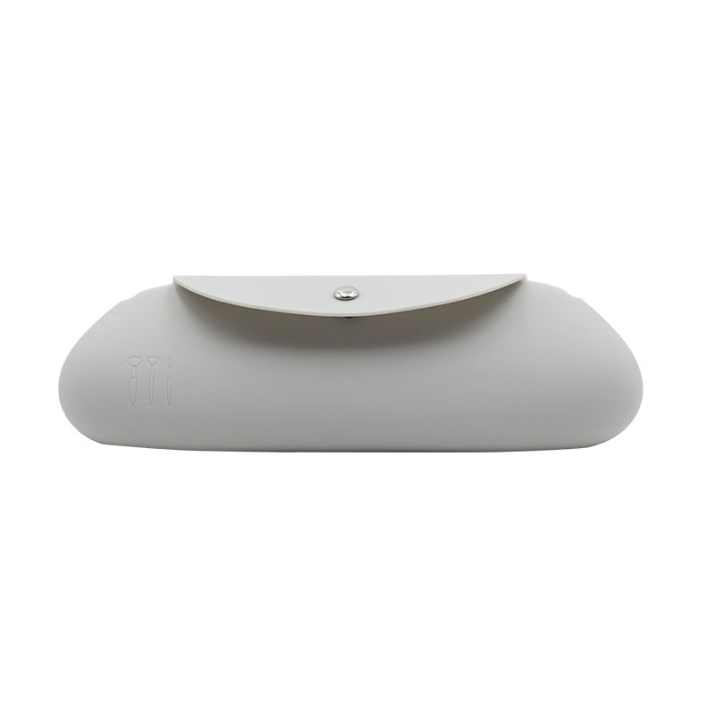 Geantă cosmetică din silicon Xinhuo – impermeabilă, ultra ușoară, antibacteriană, fără căptușeală, monocromă, pentru călătorii