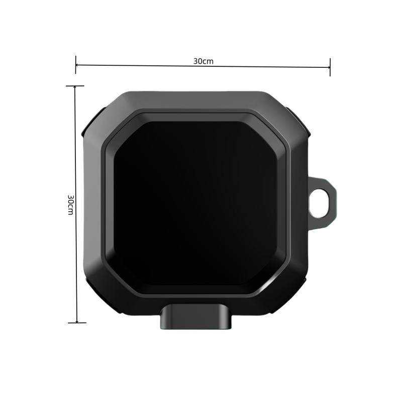 Carcasă protectoare pentru Galaxy Buds Live și Buds Core - Închidere cu buton, Protecție la căderi în patru colțuri, Rezistență la uzură, Anti-amprentă, Brazare cu carbon