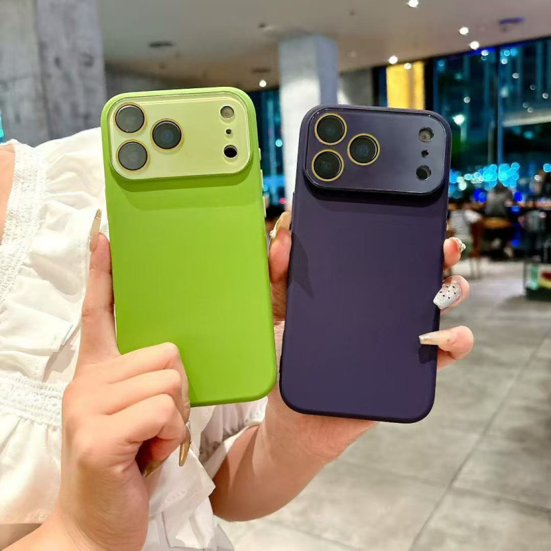 Ye Rong Силиконов калъф за iPhone 11–14 серия (Pro/Pro Max), пълно покритие против изпускане, защита на обектива с филм