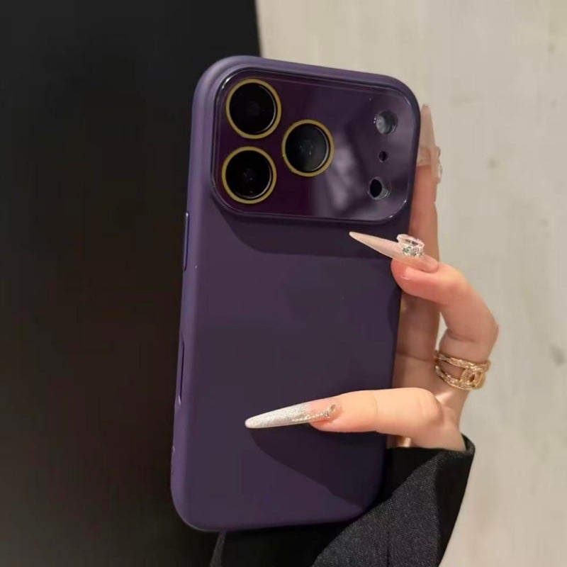 Ye Rong Силиконов калъф за iPhone 11–14 серия (Pro/Pro Max), пълно покритие против изпускане, защита на обектива с филм