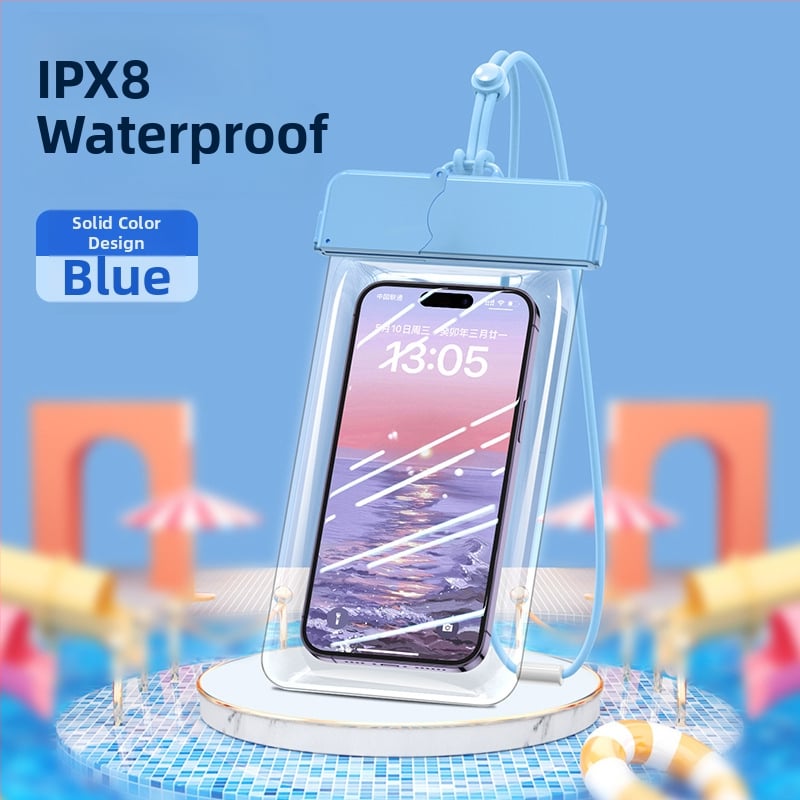 Sac impermeabil pentru telefon cu ecran tactil — ABS+TPU, capacitate 7.2, poliester, stil desen animat, logo tipărit