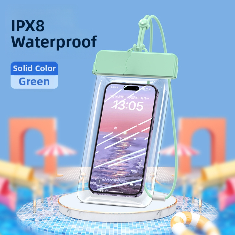 Sac impermeabil pentru telefon cu ecran tactil — ABS+TPU, capacitate 7.2, poliester, stil desen animat, logo tipărit