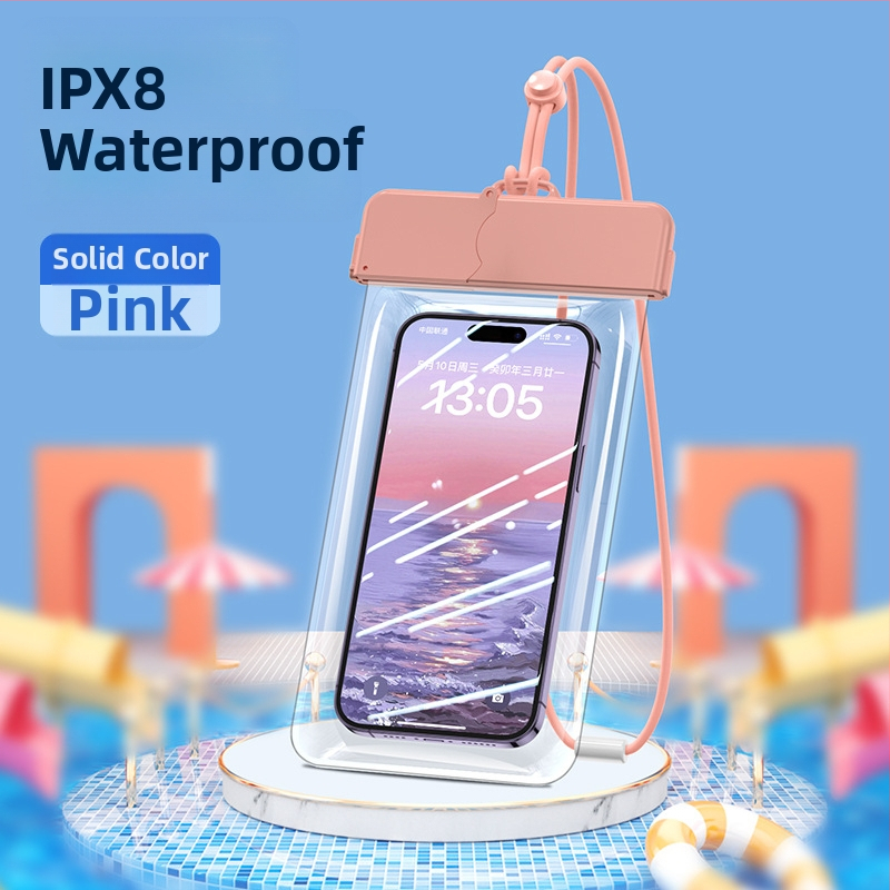 Sac impermeabil pentru telefon cu ecran tactil — ABS+TPU, capacitate 7.2, poliester, stil desen animat, logo tipărit