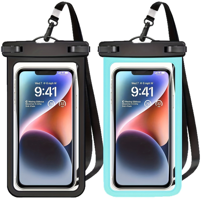 Geantă impermeabilă pentru telefon, sigilată sub apă pentru înot, scufundări și activități în aer liber | PVC+ABS, țesătură impermeabilă