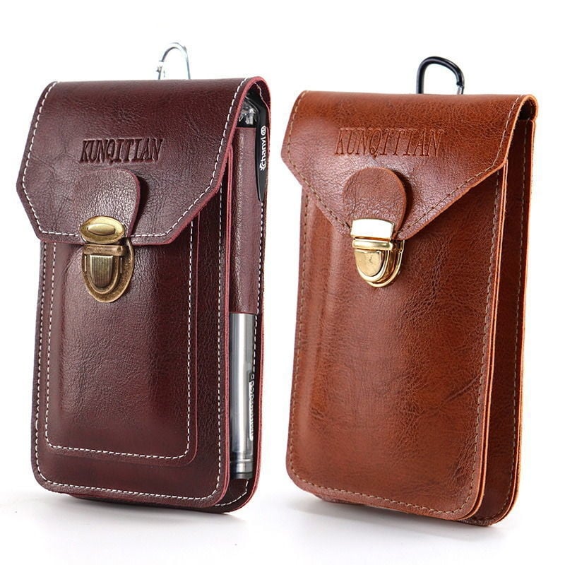 Corduroy mobiltelefon-táska PU bélés és fedett nyílással, üzleti utakhoz, 2018 tavasz