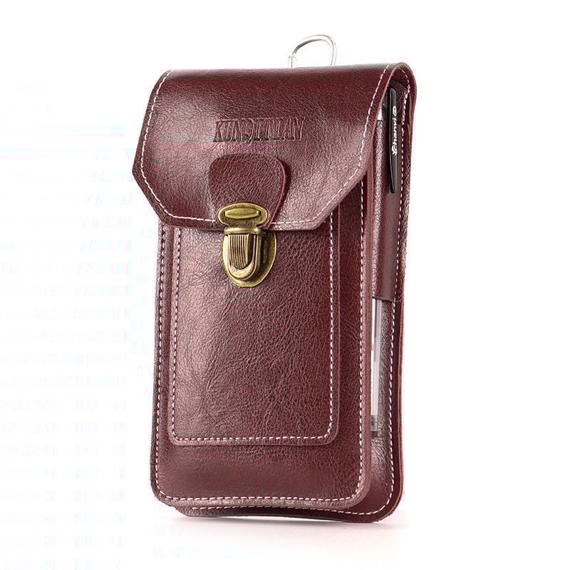 Corduroy mobiltelefon-táska PU bélés és fedett nyílással, üzleti utakhoz, 2018 tavasz