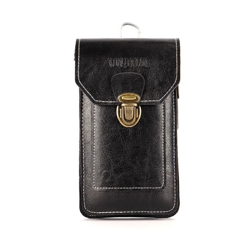 Corduroy mobiltelefon-táska PU bélés és fedett nyílással, üzleti utakhoz, 2018 tavasz