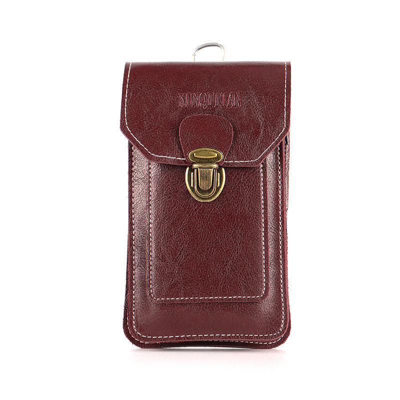 Corduroy mobiltelefon-táska PU bélés és fedett nyílással, üzleti utakhoz, 2018 tavasz