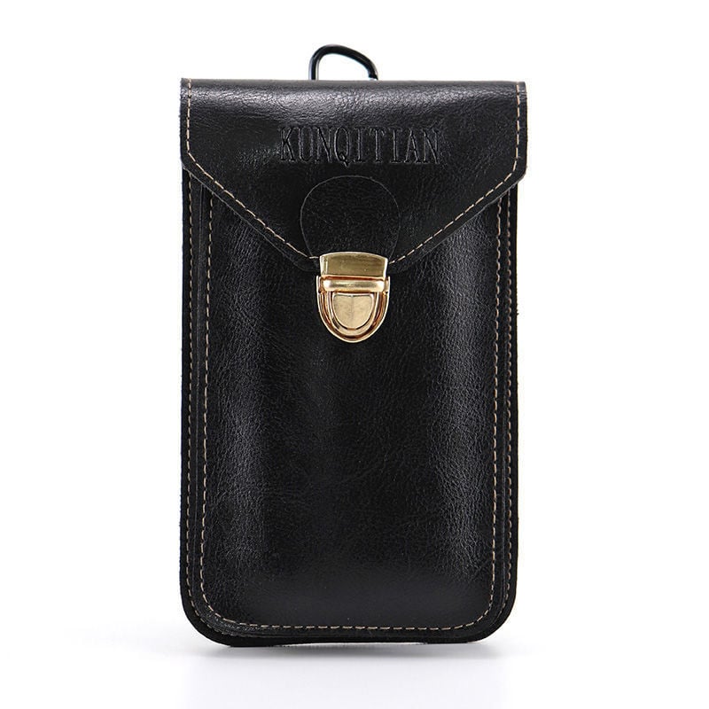 Corduroy mobiltelefon-táska PU bélés és fedett nyílással, üzleti utakhoz, 2018 tavasz