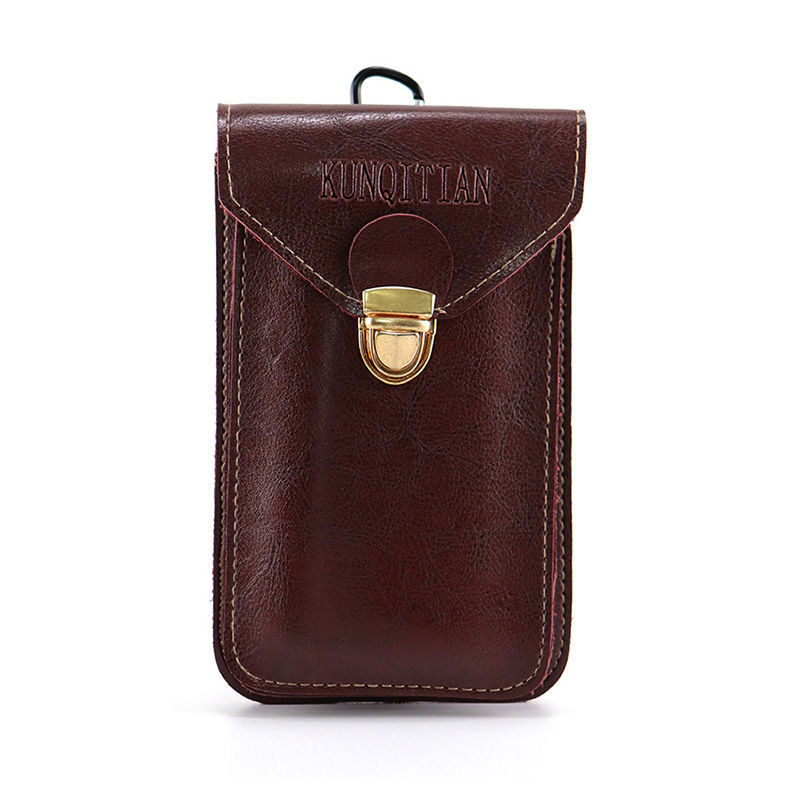 Corduroy mobiltelefon-táska PU bélés és fedett nyílással, üzleti utakhoz, 2018 tavasz