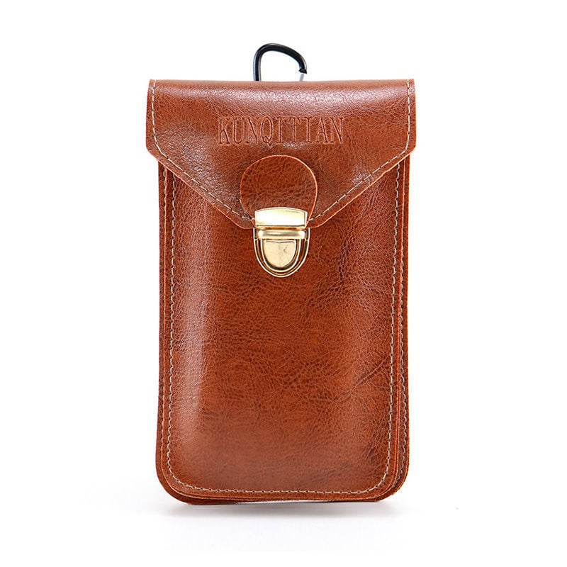 Corduroy mobiltelefon-táska PU bélés és fedett nyílással, üzleti utakhoz, 2018 tavasz