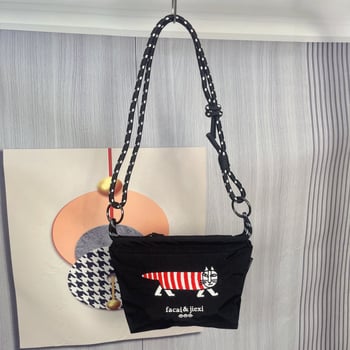 Platnena torba s leopardim uzorkom za žene, velika kapaciteta, crossbody torba preko ramena, tisak slova, korejski svakodnevni stil