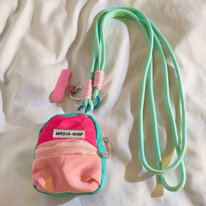 Ланярд за мобилен телефон – дълги и къси версии, дамски стил, пластмасова катарама, материал на въжето: Друг, антизагуба