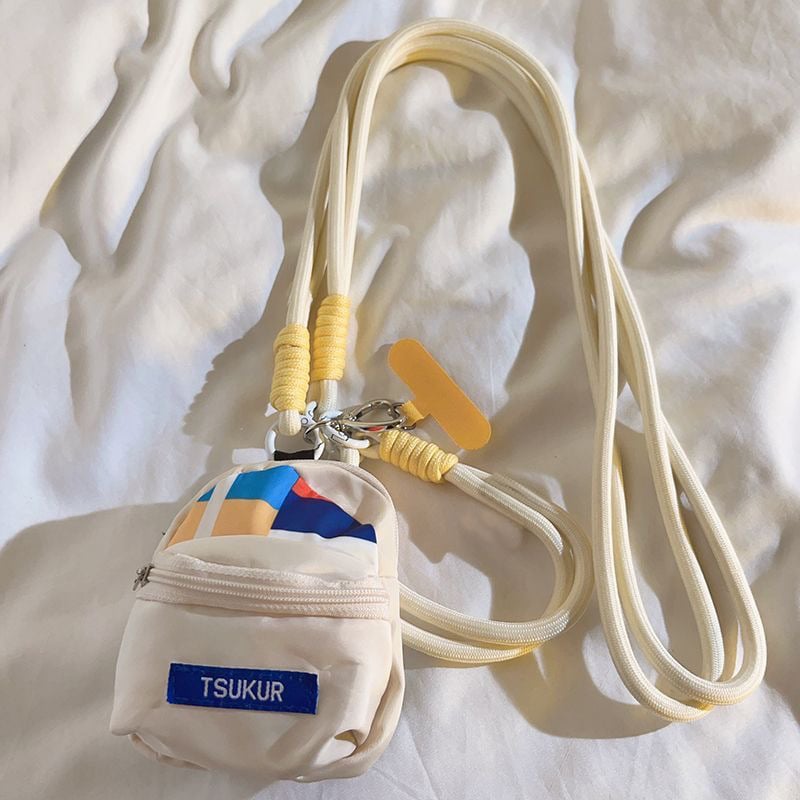 Ланярд за мобилен телефон – дълги и къси версии, дамски стил, пластмасова катарама, материал на въжето: Друг, антизагуба