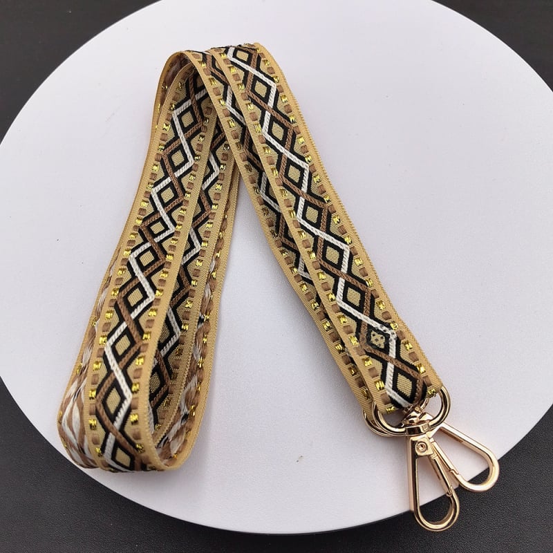 Регулируема каишка за телефон с дълга презрамка, унисекс, полиестер, ръчна изработка, метална катарама